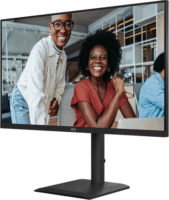 AOC 31.5" Q32E4U 16:9 QHD IPS LED Monitor - Fekete