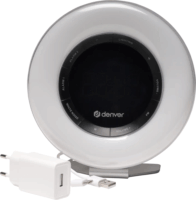 Denver ENT CRL-342 FM rádiós ébresztőóra ébresztőfénnyel és természet hangokkal - Fehér