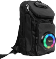 Hoco HC42 hátizsák Bluetooth hangszóróval 2.0 Hordozható hangfal 8W - Fekete