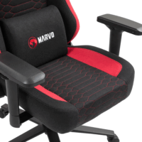 Marvo CH-178 Kahn Gamer Szék - Fekete / Piros