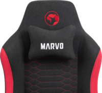 Marvo CH-178 Kahn Gamer Szék - Fekete / Piros