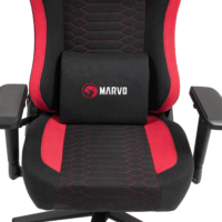 Marvo CH-178 Kahn Gamer Szék - Fekete / Piros