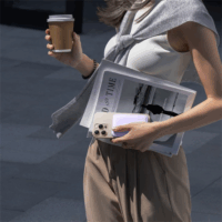 Baseus EnerFill FM11 Magnetic vezeték nélküli gyorstöltő powerbank 10000 mAh 22.5W - Lila