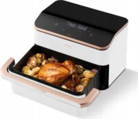 Cosori Dual Blaze Twinfry AirFryer Okos Forrólevegős sütő 2x5L 2800 Watt - Fehér
