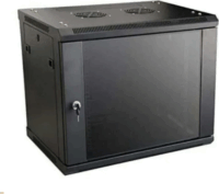 Hikvision 19" Fali rack szekrény 9U 600x450mm - Fekete