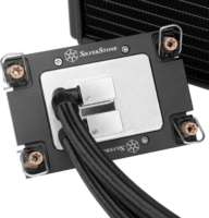 SilverStone SST-XE360-4677 360mm Intel CPU Vízhűtés - Fekete