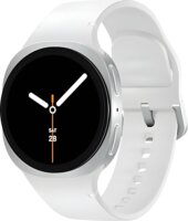 Samsung Galaxy Watch8 40mm Okosóra S/M Sportszíjjal - Ezüst