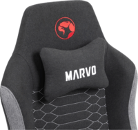 Marvo CH-178 Kahn Gamer Szék - Fekete / Szürke