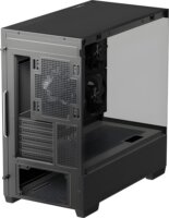 DeepCool CG380 3F Midi Torony Számítógépház + 3db 120mm ventilátor - Fekete