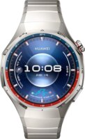 Huawei Watch GT 6 Pro 46mm Okosóra Titán Szíjjal - Szürke / Titán