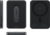 PanzerGlass Empower Powerbank kitámasztóval 5000mAh 20W - Asztrofekete