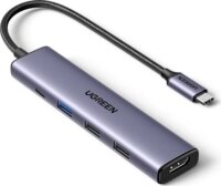 UGREEN CM478 4-port USB-C HUB 100W (HDMI + USB 3.0 + 2x USB 2.0)