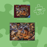 Ravensburger A Gyűrűk Ura - Frodó Utazása 1000 Darabos Puzzle