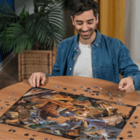 Ravensburger A Gyűrűk Ura - Frodó Utazása 1000 Darabos Puzzle