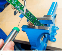 Hazet 2175N Acél Párhuzamos Satu 100mm - Kék