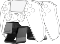 Speedlink Twindock PlayStation 5 Töltőállomás 2 Kontrollerhez - Fekete