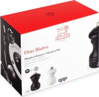 Peugeot Bistro Manuális Só- és borsőrlő szett - Fehér / Fekete