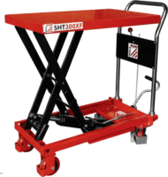 Holzmann SHT300XF Állítható Ollós Emelő asztal (81,5 x 50 x 5 cm)