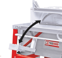 Holzmann TKS500S Elektromos Asztali Állványos Körfűrész Ø500mm 4200W