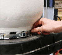 Holzmann ABS850 230V Mobil Elszívóberendezés Faipari gépekhez 1050W