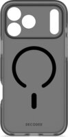 Decoded DropTec Magsafe Apple iPhone 17 Pro Max Telefon tok - Fekete/Átlátszó