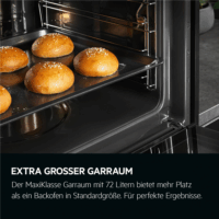 AEG OU5AB20SM Beépíthető Elektromos sütő - Fekete / Ezüst