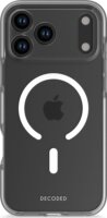 Decoded DropTec Magsafe Apple iPhone 17 Pro Max Telefon tok - Átlátszó/Fehér