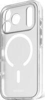 Decoded DropTec Magsafe Apple iPhone 17 Pro Telefon tok - Átlátszó/Fehér