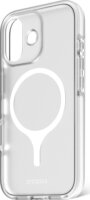 Decoded DropTec Magsafe Apple iPhone 17 Telefon tok - Átlátszó/Fehér