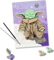 Ravensburger CreArt Star Wars Festés számok szerint - Meditáló Grogu