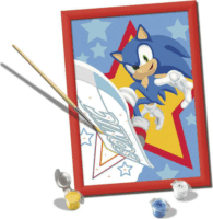 Ravensburger CreArt Festés számok szerint - Tomboló Sonic