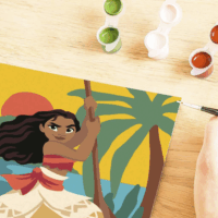 Ravensburger CreArt Festés számok szertint - Vaiana Kalandjai