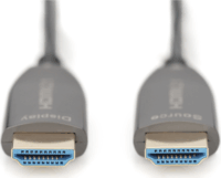 Digitus AK-330126-150-S HDMI 2.1 Apa - HDMI 2.1 Apa 8K 60Hz Optikai Kábel 15m - Fekete