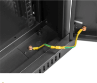 Lanberg 19" szabadon álló rack szekrény 22U 800X1000 - Fekete