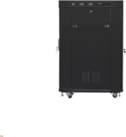 Lanberg 19" szabadon álló rack szekrény 22U 800X1000 - Fekete