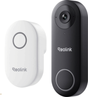 Reolink D340W Okos ajtócsengő kaputelefon kamerával - Fekete