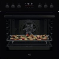 AEG KOMBI425PI 4 zónás Beépíthető Elektromos Sütő / Főzőlap - Ezüst / Fekete