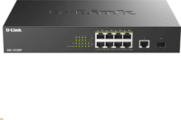 D-Link DGS-1010MP/E 10-port PoE+ Gigabit Asztali Switch