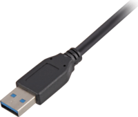 Sharkoon USB-A 3.2 Apa - USB-B Apa Nyomtató Kábel 2m - Fekete