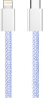 ColorWay CW-CBPDCL061-PU USB-C 2.0 Apa- Lightning Adat és Töltőkábel 27W 1m - Lila