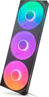 NZXT F420 RGB CORE PWM 140x140x26 RGB LED Rendszerhűtő ventilátor 3db - Fekete