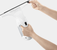 Karcher KWI 1 PLUS Elektromos Akkus Ablaktisztító készülék 0.1L - Fehér