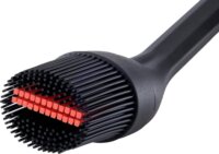 Joseph Joseph GrillOut Szilikon BBQ Grill Tisztítókefe 37cm - Inox / Fekete