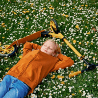 Hudora Scooter Up 200 Összecsukható Gyerek Roller - Sárga