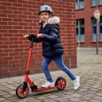 Hudora Scooter Up 200 Összecsukható Gyerek Roller - Piros