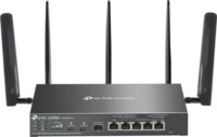 TP-Link Vezetékes 4G+ LTE WiFi6 Omada AX3000 VPN Router - Fekete