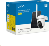 TP-Link TAPO C615G KIT Smart 2K UltraHD 360° forgatható napelemes Kamera - Fehér