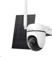 TP-Link TAPO C615G KIT Smart 2K UltraHD 360° forgatható napelemes Kamera - Fehér