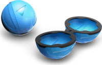 SpyraBlast 6 darabos Mágneses Vizibomba szett - Kék