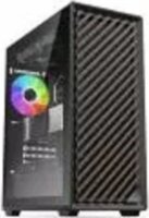 G.Skill GC-AKGW5-GM1 Midi torony Számítógépház + 4db 120mm ventilátor + Fan HUB - Fekete